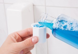 mondwater met fluoride